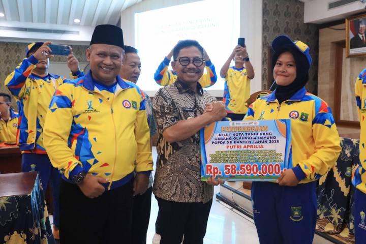 Featured image of post Bonus Atlet POPDA XII dan PEPARPEDA IX Kota Tangerang Resmi Cair, Peraih Emas Tunggal Rp25 Juta
