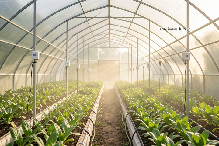 Featured image of post BRIN dan KIST Korea Kembangkan Smart Greenhouse Tropis, Laboratorium Hidupnya Ada di Serpong