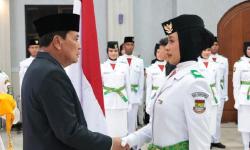 Featured image of post Bupati Tangerang Kukuhkan 54 Paskibraka untuk Tugas Pengibaran Bendera HUT ke-81 RI