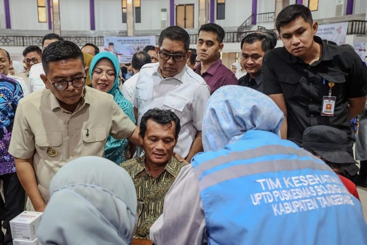 Featured image of post Capaian Cek Kesehatan Gratis di Kabupaten Tangerang Lampaui Target, Tembus 100,7 Persen