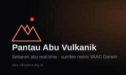 Featured image of post Developer Tangsel Bikin Situs Gratis untuk Pantau Sebaran Abu Vulkanik hingga 18 Jam