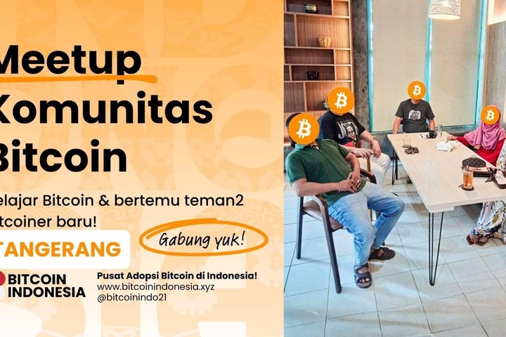 Featured image of post Bitcoin Indonesia Community Meetup Tangerang 7 November 2026, Gratis di Serpong