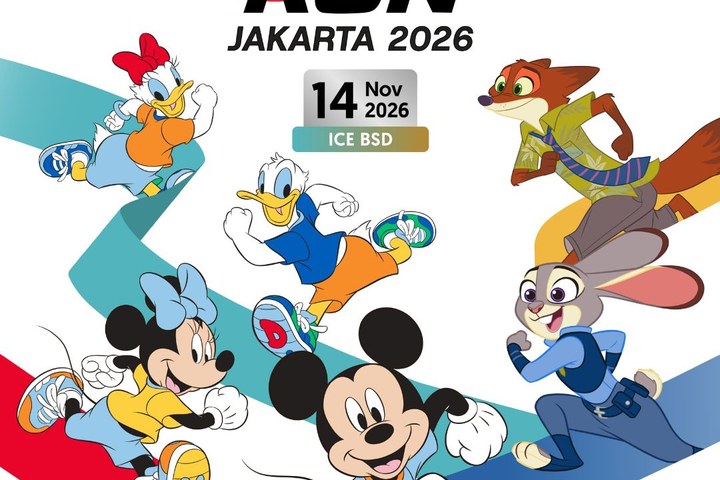 Featured image of post OCBC Disney Run Jakarta 2026 Hadir di ICE BSD Tangerang, Lari Bersama Karakter Disney