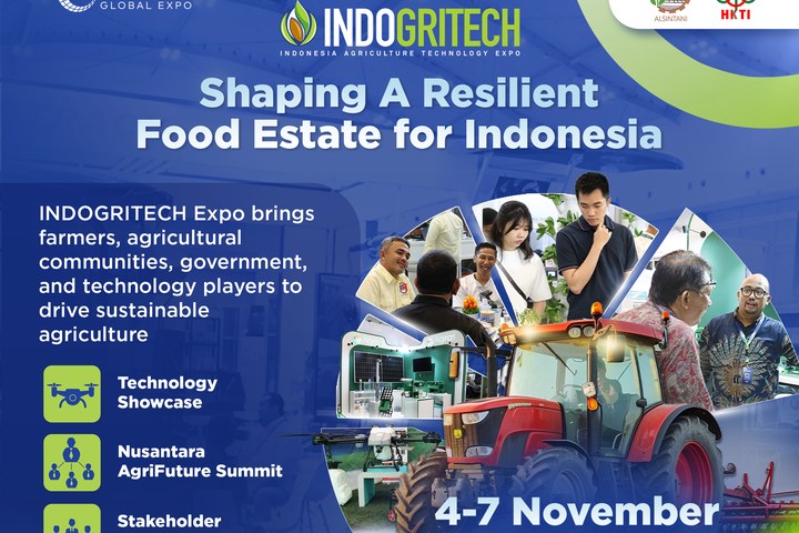 Featured image of post INDOGRITECH 2026 Pameran Teknologi Pertanian Hadir di ICE BSD City Awal November