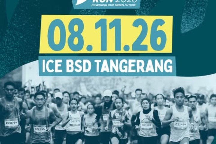 Featured image of post PLN Electric Run 2026 Kembali ke ICE BSD Tangerang, Targetkan 8.000 Pelari
