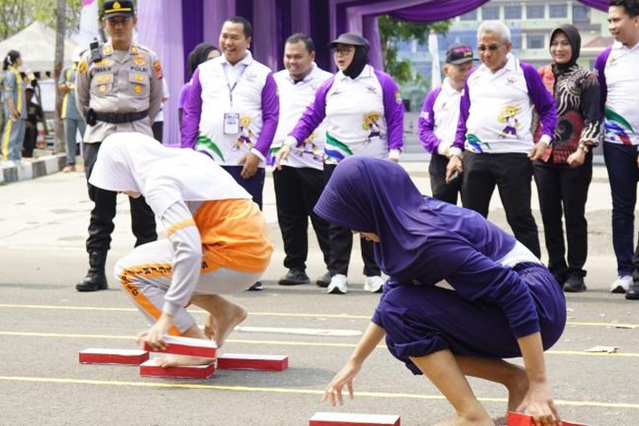 Featured image of post FORKAB I Kabupaten Tangerang: 1.764 Warga dari 29 Kecamatan Berlaga, Olahraga Tradisional Naik Kelas