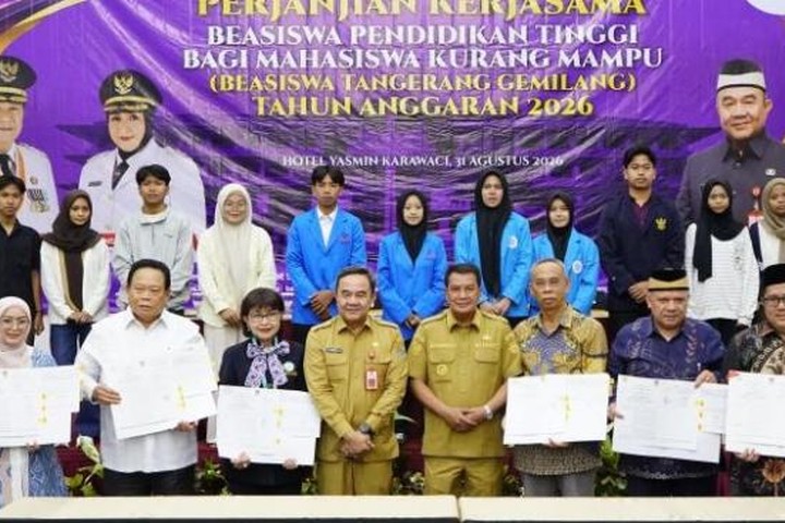 Featured image of post Pemkab Tangerang Gandeng 26 Kampus, Salurkan Beasiswa Tangerang Gemilang untuk 1.075 Mahasiswa Kurang Mampu