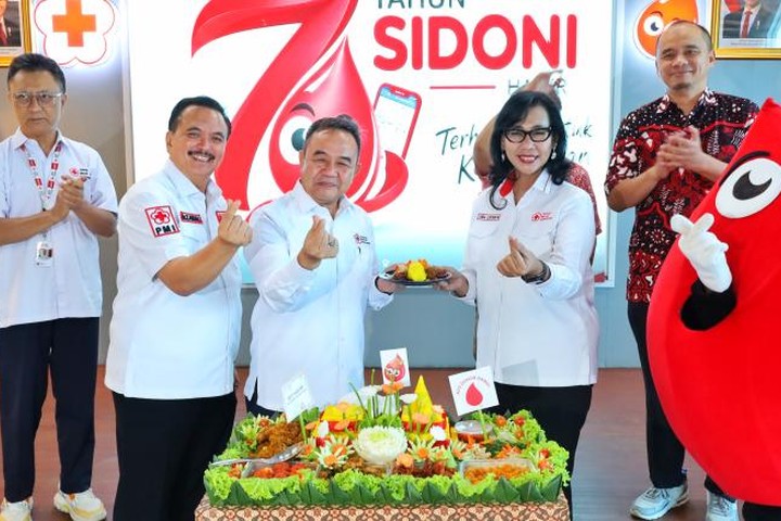 Featured image of post PMI Tangerang Luncurkan JEK-DON, Layanan Pengantaran Darah Terintegrasi Peringati HUT Ke-81